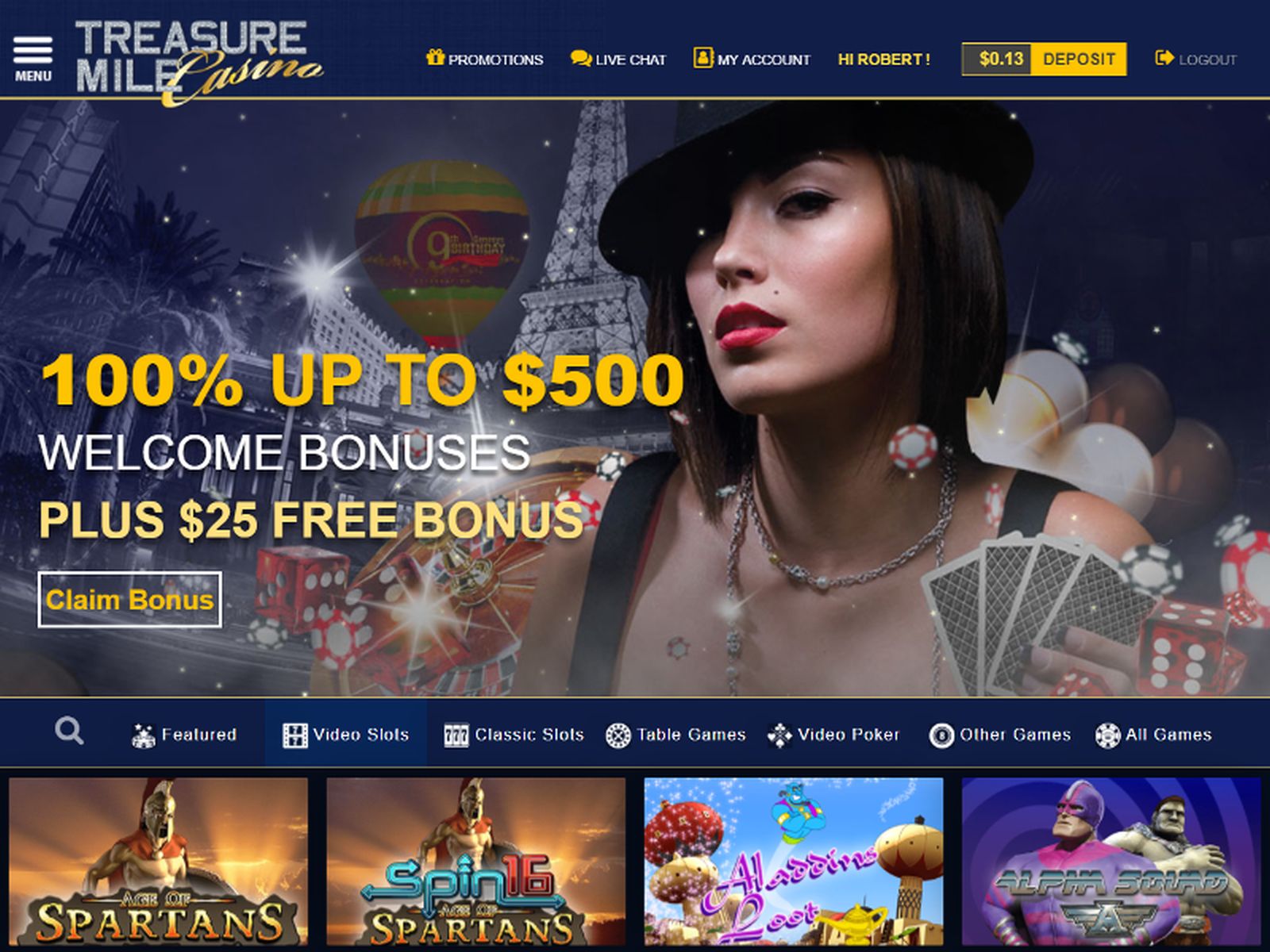 Treasure Mile Online Casino