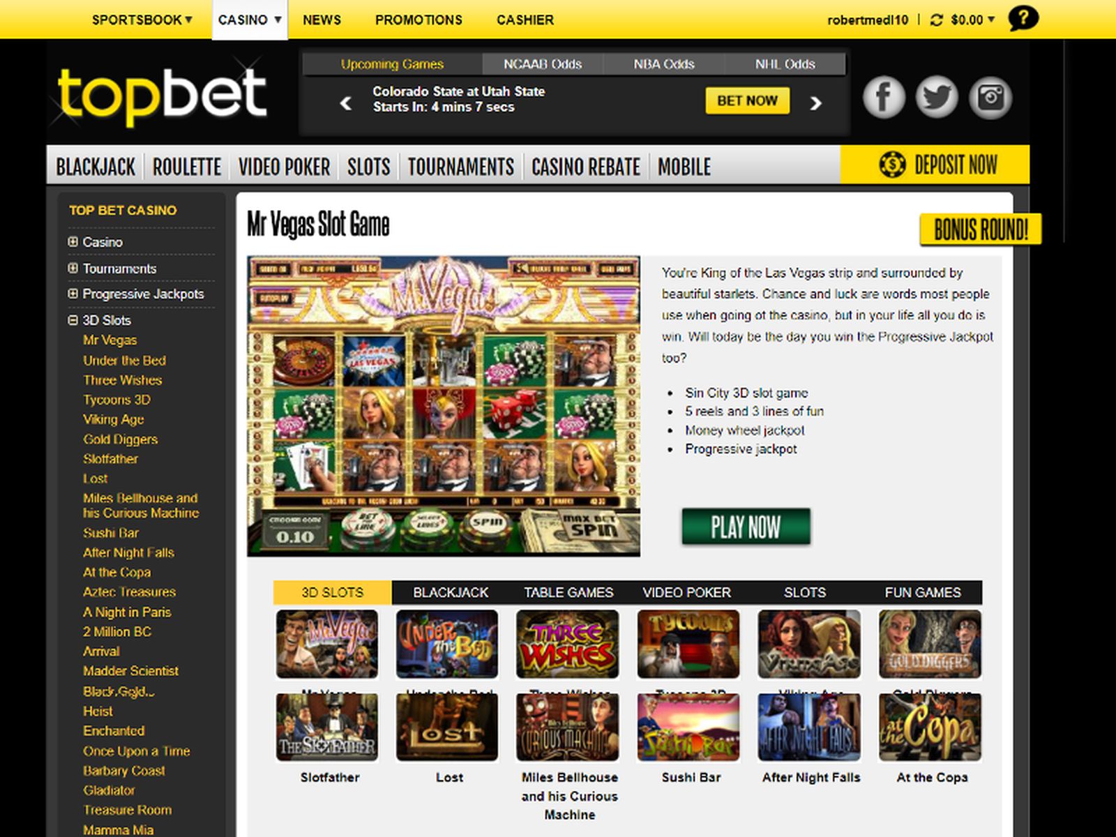 Top Bet Casino Online Casino
