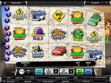 Cross Country Reels Online Slot Machine