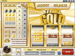 Strike Gold Online Slot Machine