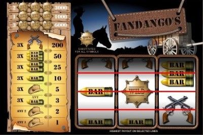 Fandangos (3 lines) Online Slot Machine