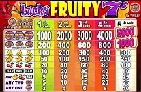 Lucky Fruity 7s Online Slot Machine