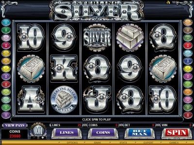 Sterling Silver Online Slot Machine