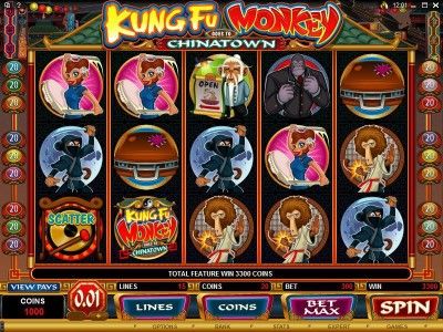 Kung Fu Monkey Online Slot Machine