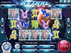 Astral Luck Online Slot Machine