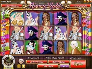 Opera Night Online Slot Machine