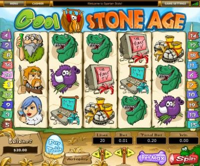 Cool Stone Age Online Slot Machine